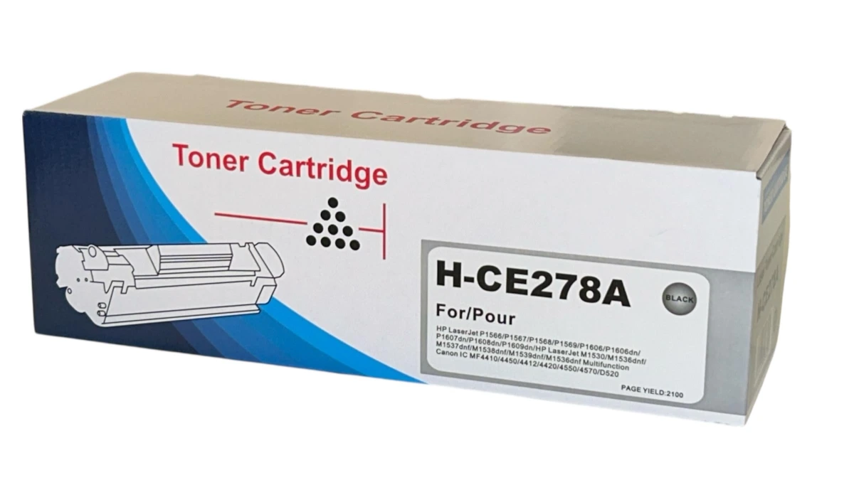 HP CE-278A Muadil Toner Laserjet Pro P1560 1566 1606 M1536 6200d MF-4570 CRG-728