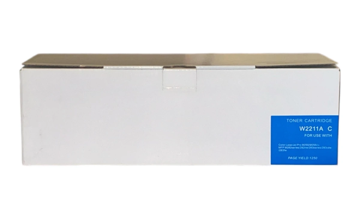 HP W-2211  207A Muadil Toner Mavi LaserJet Pro M-255  M-282  M-283