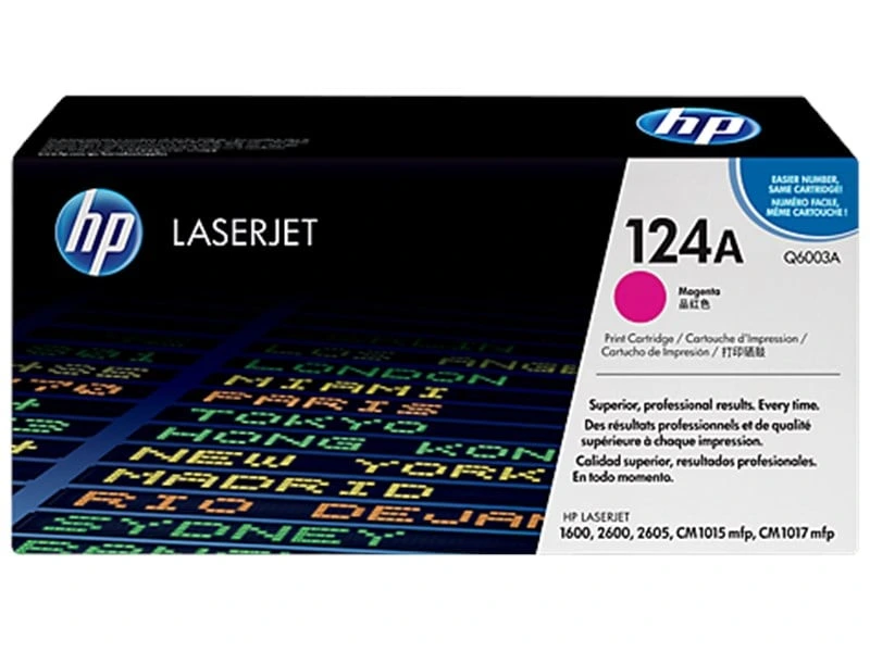 HP Q6003A (124A) Magenta Original Toner - Laserjet 1600 2600 Seri