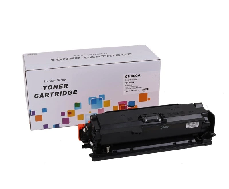 HP CE250A 504A - CE400A 507A Siyah Muadil Toner CP3525 CM3530 Pro500 M551
