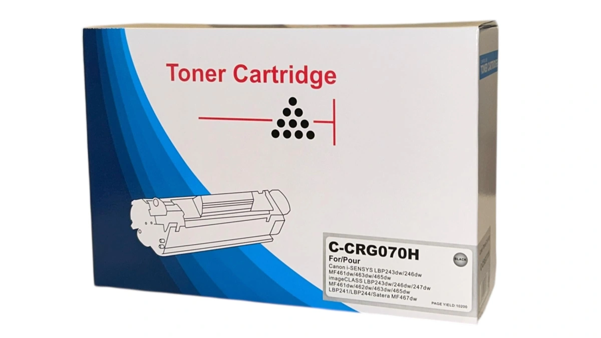 Canon CRG-070H Muadil Toner  LBP 243dw 246dw MF461dw  463dw 65dw Chipsiz (10,2k)